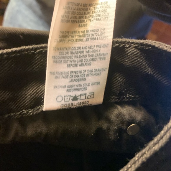 We wore what THE DANIELLE BLACK HIGH RISE VINTAGE STRAIGHT LEG JEANS SIZE 23 - Picture 11 of 11